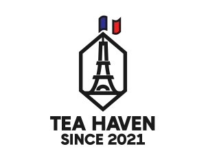 Eiffel Tower Landmark logo design