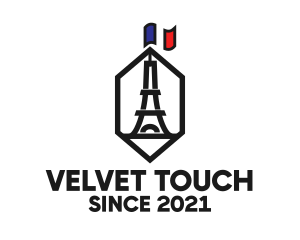 Eiffel Tower Landmark logo design