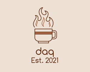 Espresso - Hot Dark Roast Coffee logo design