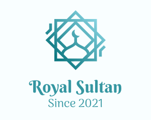 Sultan - Geometric Islam Temple logo design
