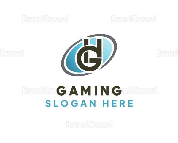 Generic Monogram Letter HG Logo