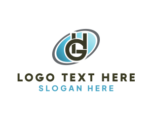 Letter Hg - Generic Monogram Letter HG logo design