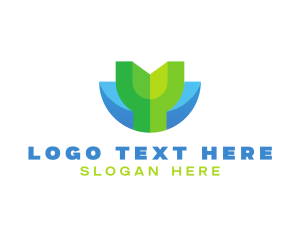 Digital Marketing - Professional Company Letter Y logo design