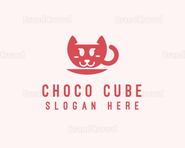 Cat Cup Cafe Logo