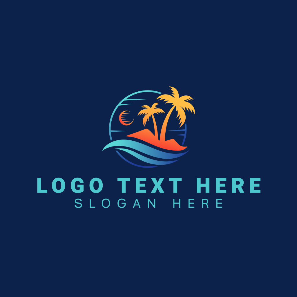 Surfing Resort Beach Logo | BrandCrowd Logo Maker