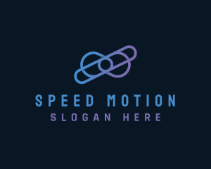 Motion - Creative Motion Loop logo design