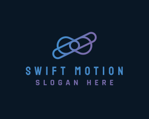 Motion - Creative Motion Loop logo design