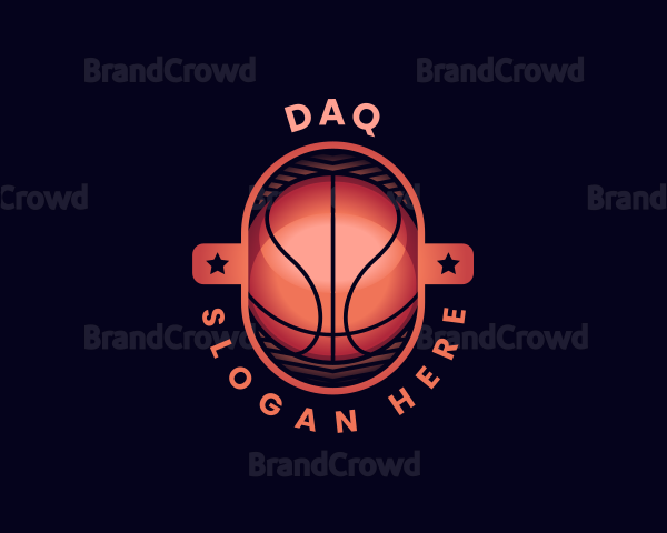 Basketball Sports Player Logo