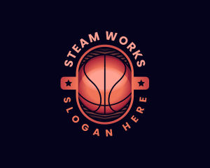 Basketball Sports Player logo design