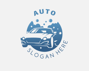 Car Wash - Bubble Car Wash logo design