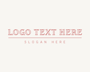 Makeup - Elegant Stylish Beauty logo design