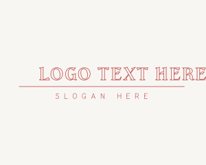 Elegant Stylish Beauty Logo