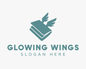 Credit Wallet Wings logo design