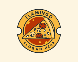 Pizza Food Pizzeria Logo