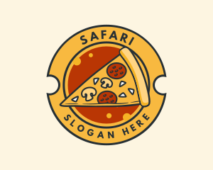 Pizza Food Pizzeria Logo