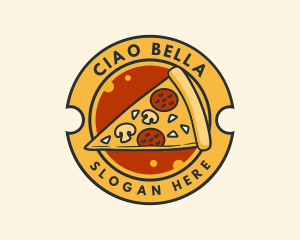 Italian - Pizza Food Pizzeria logo design