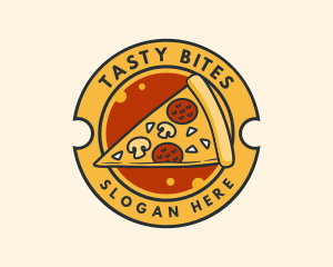 Food - Pizza Food Pizzeria logo design