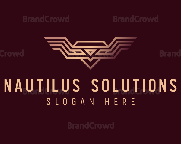 Luxury Diamond Wings Logo