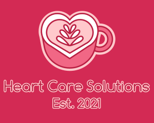 Heart Coffee Mug logo design