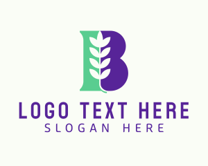 Style - Wellness Spa Letter B logo design