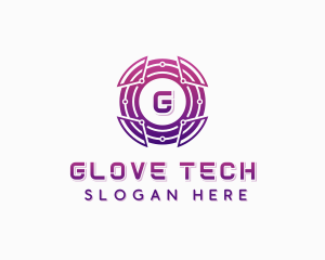 Tech Software Cyberspace logo design