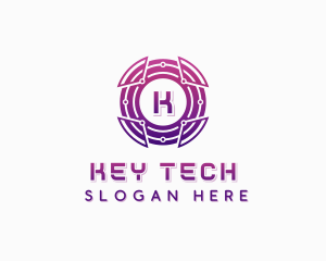 Tech Software Cyberspace logo design