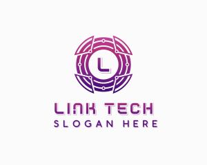 Tech Software Cyberspace logo design