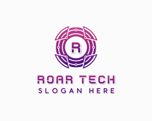 Tech Software Cyberspace logo design