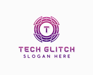 Tech Software Cyberspace logo design