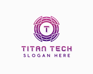 Tech Software Cyberspace logo design