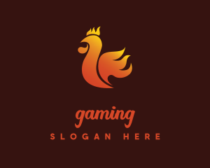 Spicy Chicken Flame Logo