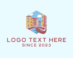 Heritage Site - Venice Canal Tour logo design