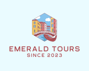 Venice Canal Tour logo design