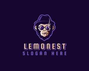 Fedora - Monkey Boss Fedora logo design