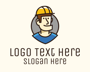 Hard Hat Man Logo