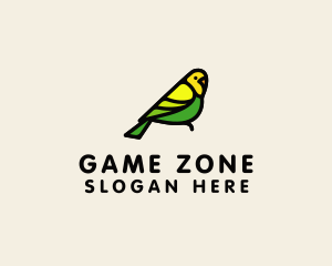 Tropical Perched Bird Logo