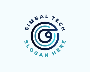 Multimedia Tech Digital Letter G logo design