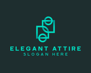 Formal - Geometric Gradient Company logo design