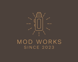 Mod - Sunburst Vape Mod logo design