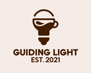 Light Bulb Coffee logo design