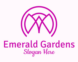 Tulip Garden Spa logo design