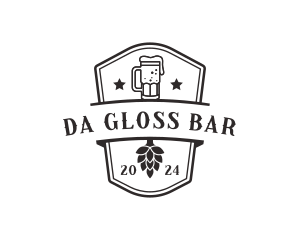 Beer Drink Bar logo design