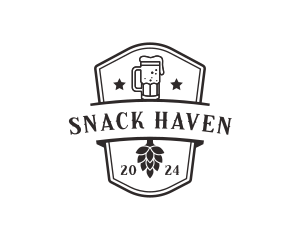 Beer Drink Bar logo design