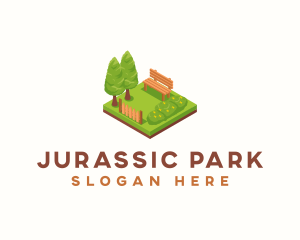 Nature Park Bench logo design