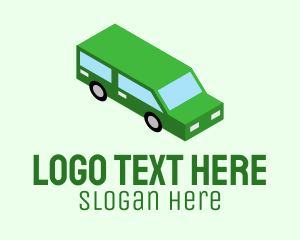 Isometric Car Travel Logo