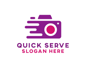 Fast - Fast Camera Photography logo design