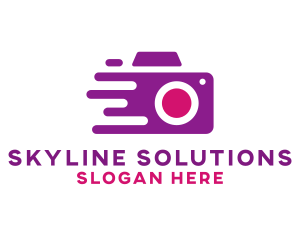 Fast Camera Photography logo design