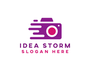 Fast Camera Photography logo design