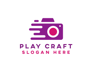 Fast Camera Photography logo design