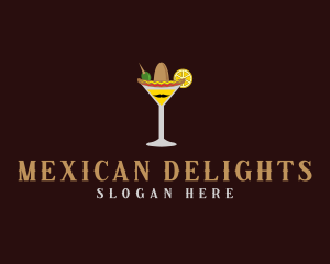 Mexican Restaurant Cocktail  logo design